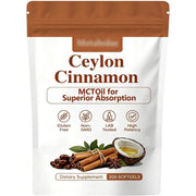 Ceylon Cinnamon 7200mg Equivalent with MCT Oil