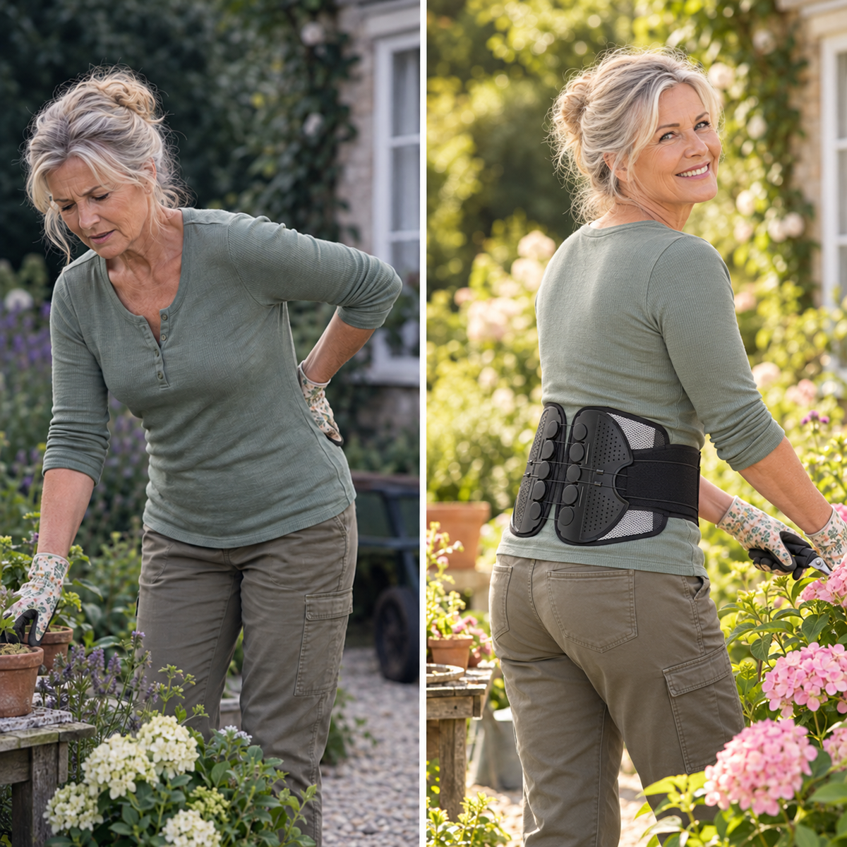 Naturen Comfort Belt - Adjustable Belt for Easy Gardening
