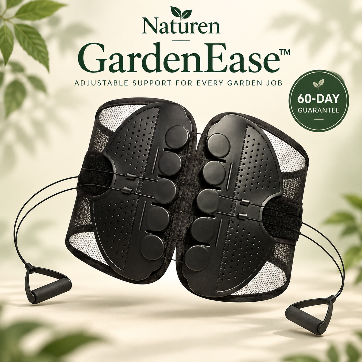 Naturen Comfort Belt - Adjustable Belt for Easy Gardening